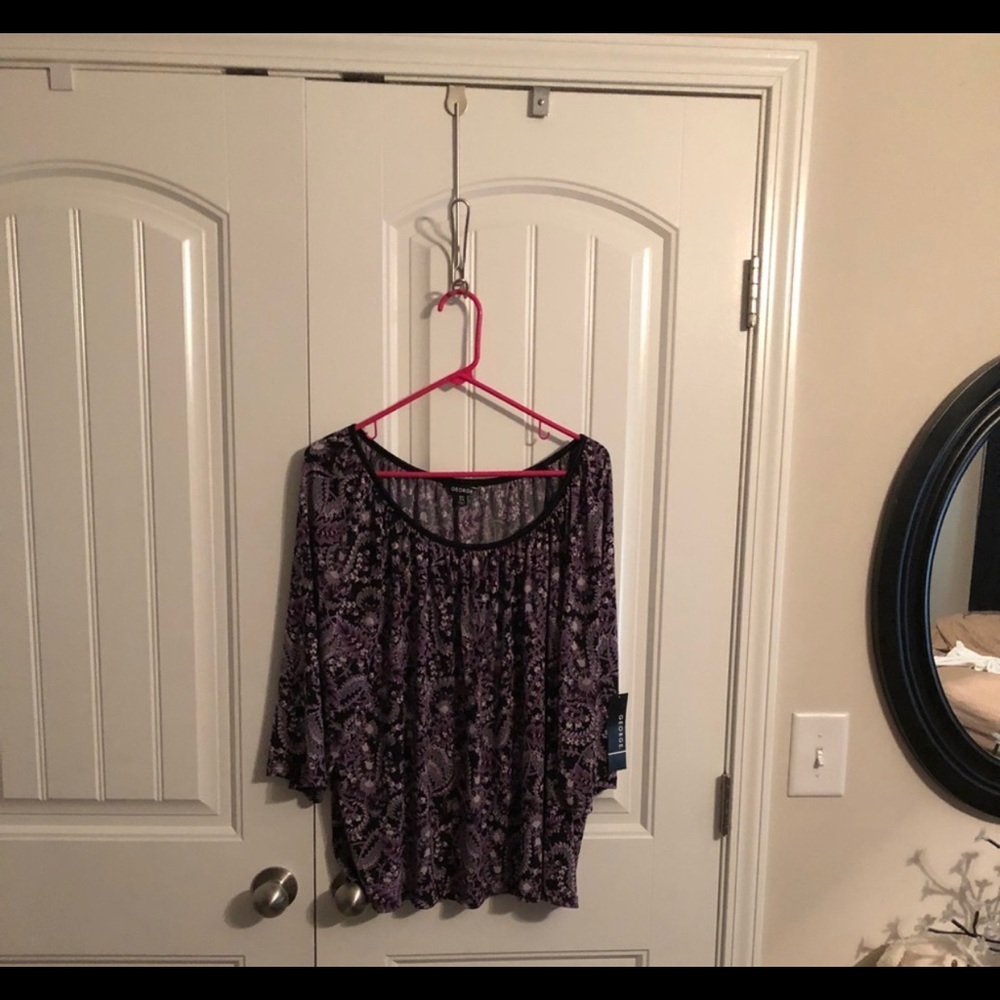 Purple blouse